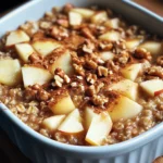 Baked Oatmeal Apfel-Zimt