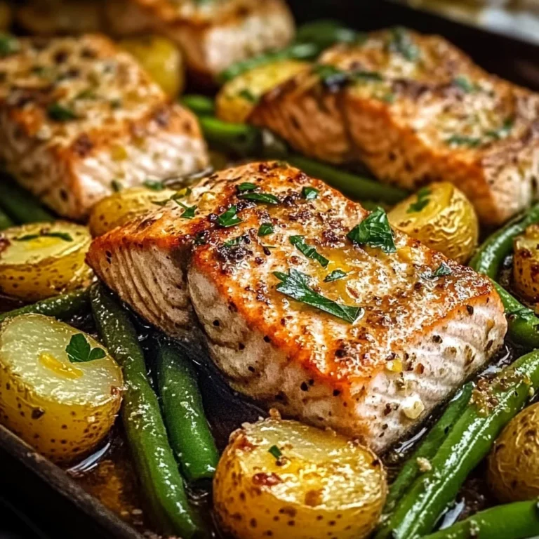 Blechlachs mit grünen Bohnen und Kartoffeln: Ein Unglaubliches Ultimatives Rezept