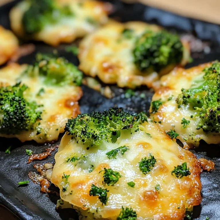 Brokkoliraspeln mit Käse überbacken