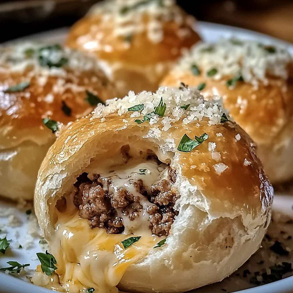 Cheeseburger-Bomben
