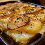 Cremiger French Onion Kartoffelauflauf