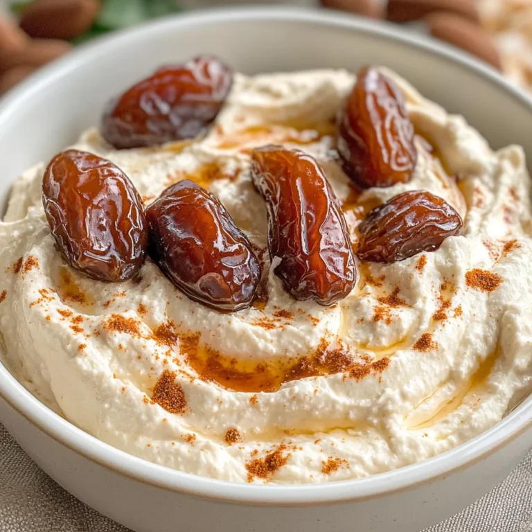 Datteldip - mit Frischkäse