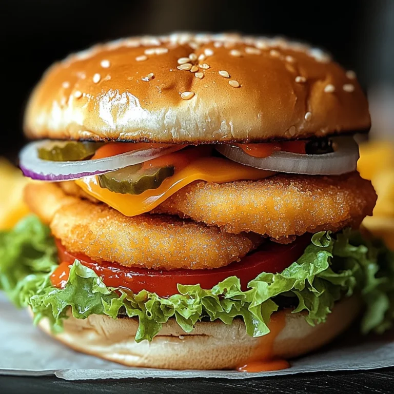 Fischstäbchen-Burger