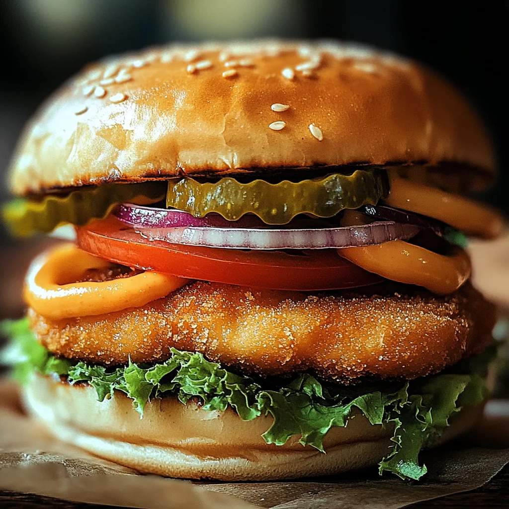 Fischstäbchen-Burger