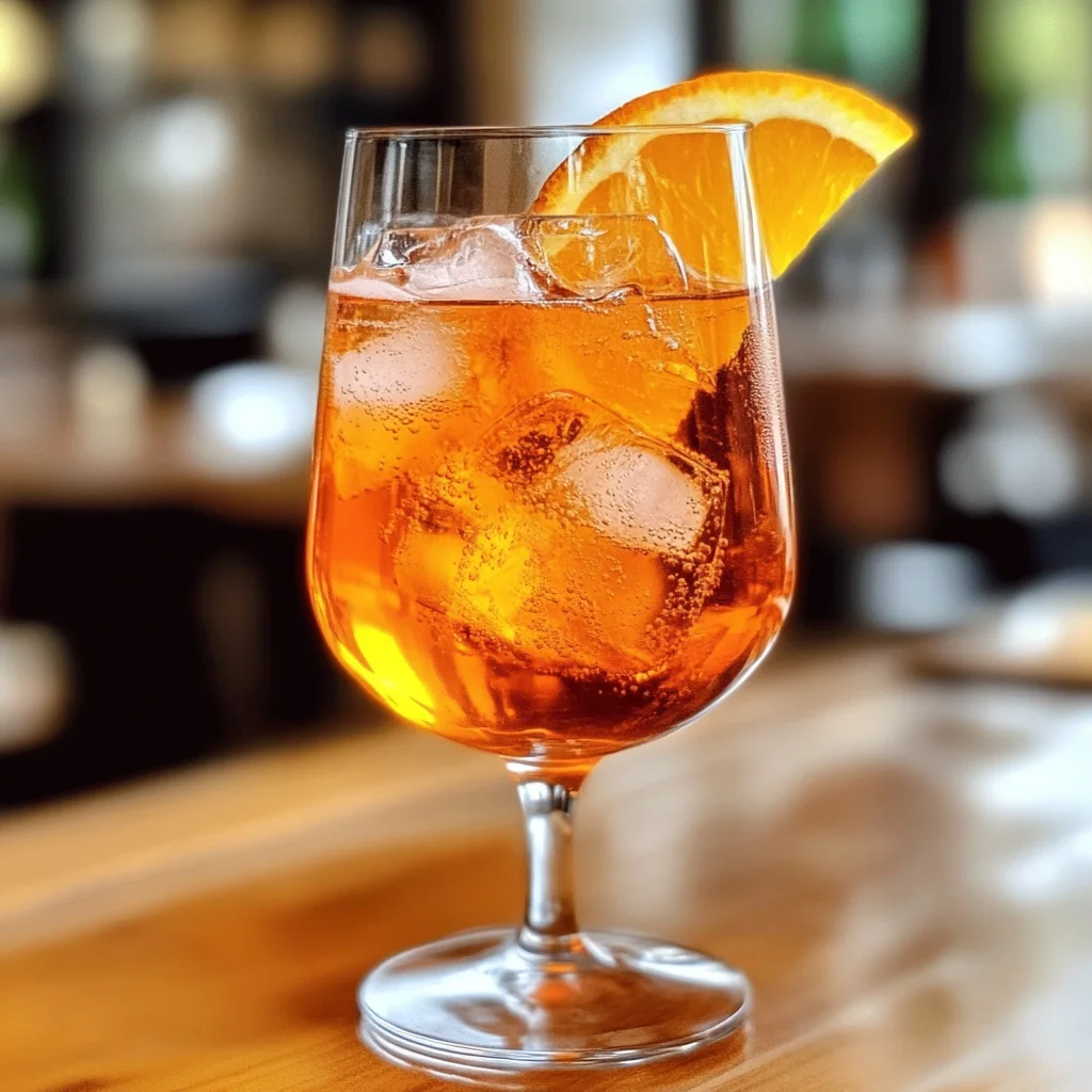 Klassischer Aperol Spritz