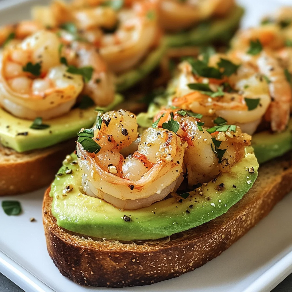 Knoblauch-Garnelen-Crostini