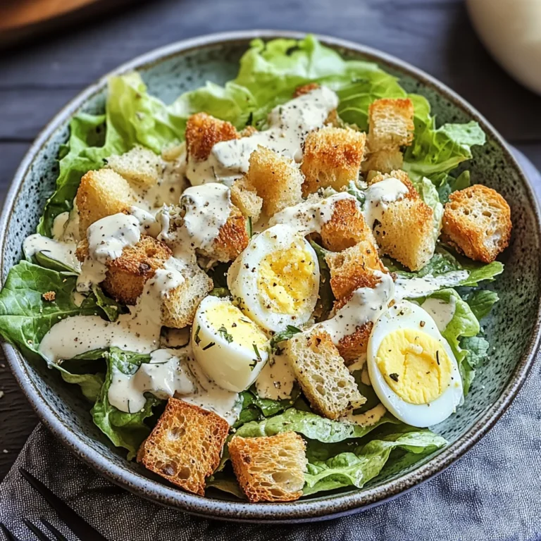 Knuspriger Caesar-Salat
