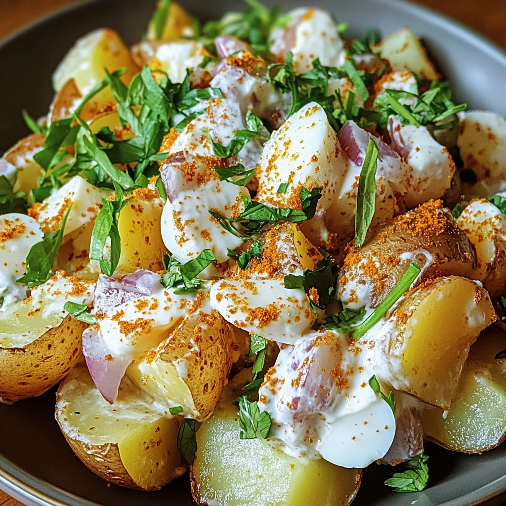 Knuspriger Kartoffelsalat