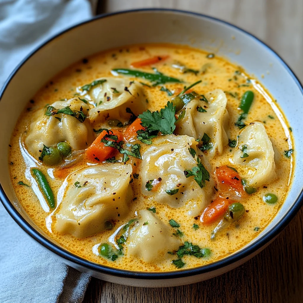 Kokosnuss-Curry-Suppe