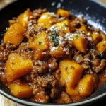 Kürbis-Rindfleisch-Bolognese