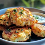 Low Carb Blumenkohl Frikadellen