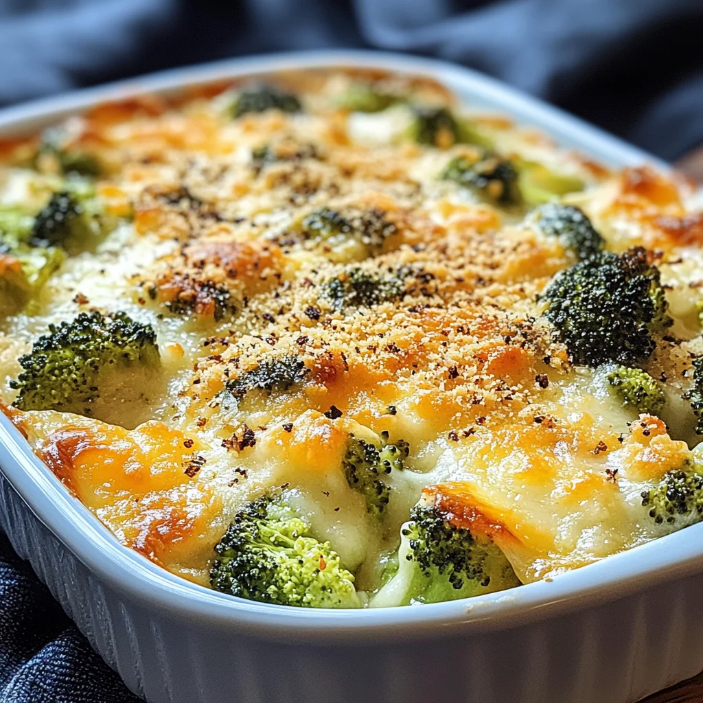 Low Carb Brokkoli Auflauf