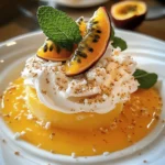 Maracuja-Dessert mit Buttermilch-Creme und Honig