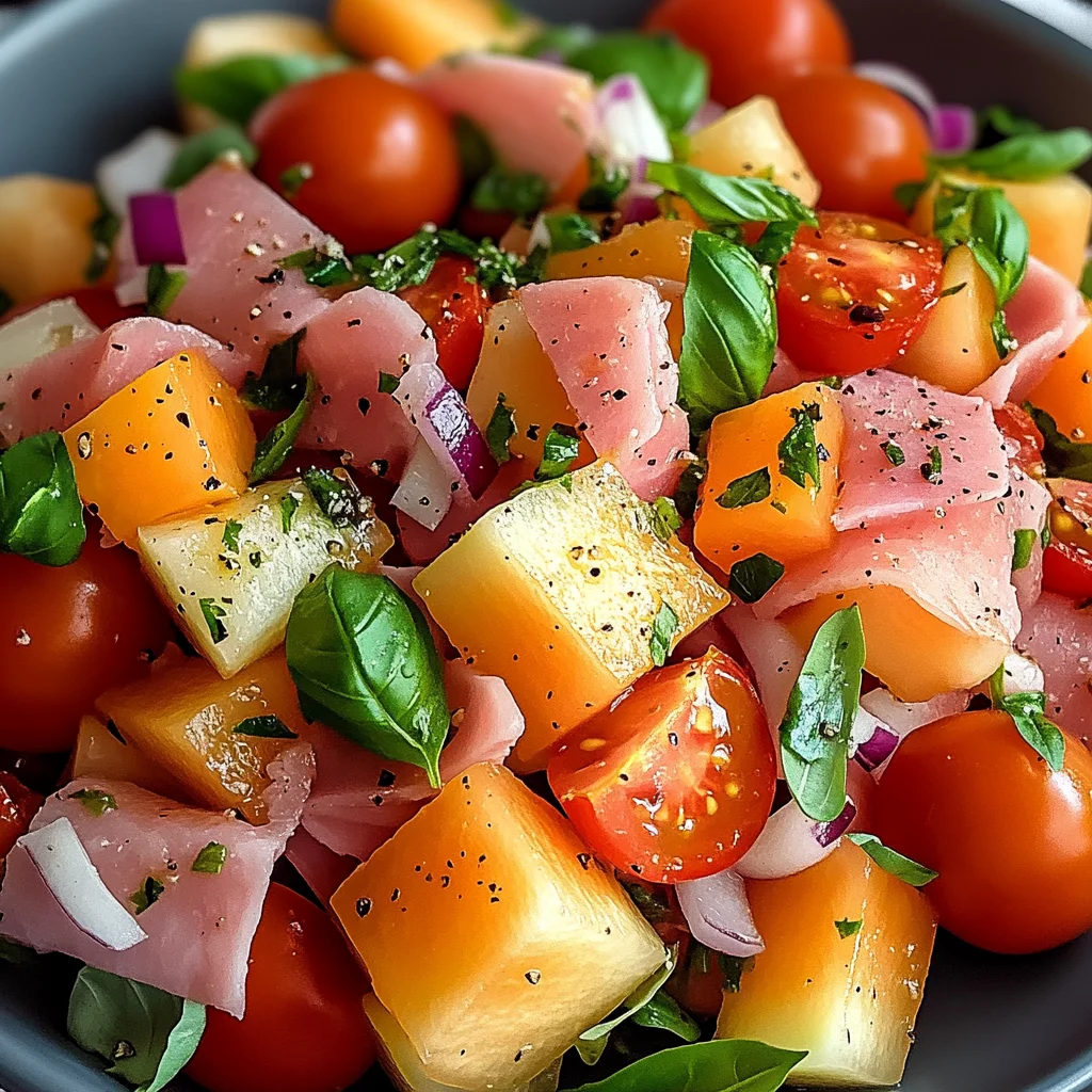 Melonensalat