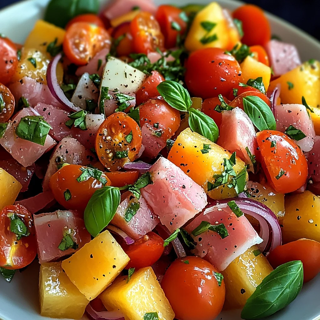 Melonensalat