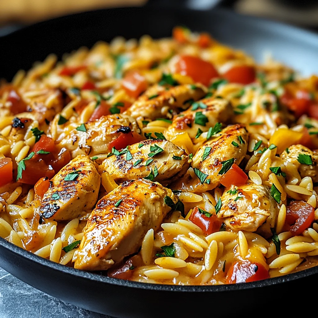 Orzo-Pfanne