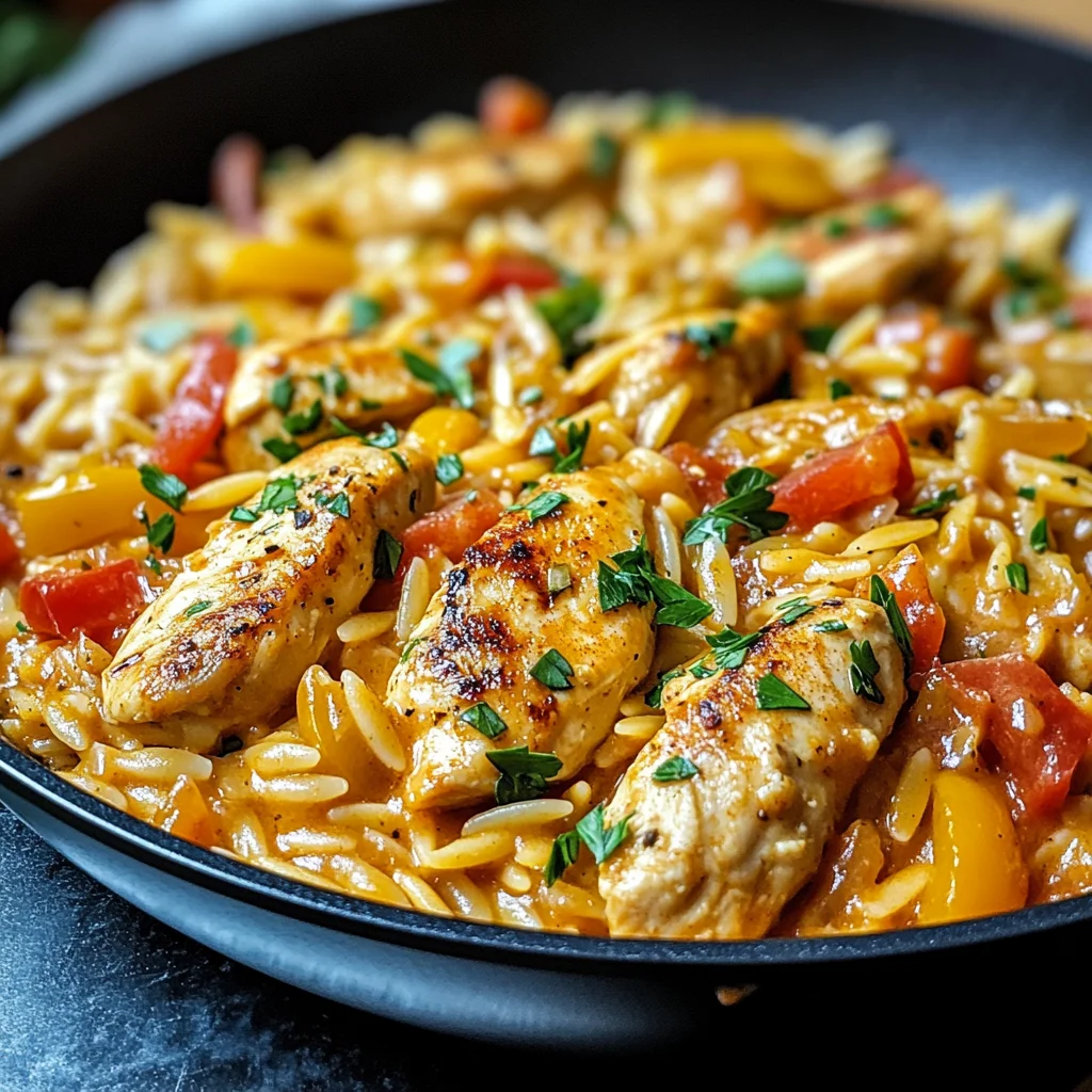 Orzo-Pfanne