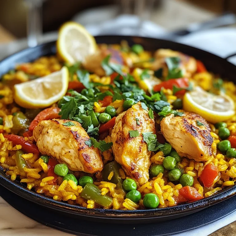 Paella mit Hähnchen