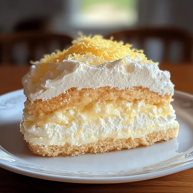 Quark-Schneekuchen mit Vanillepudding