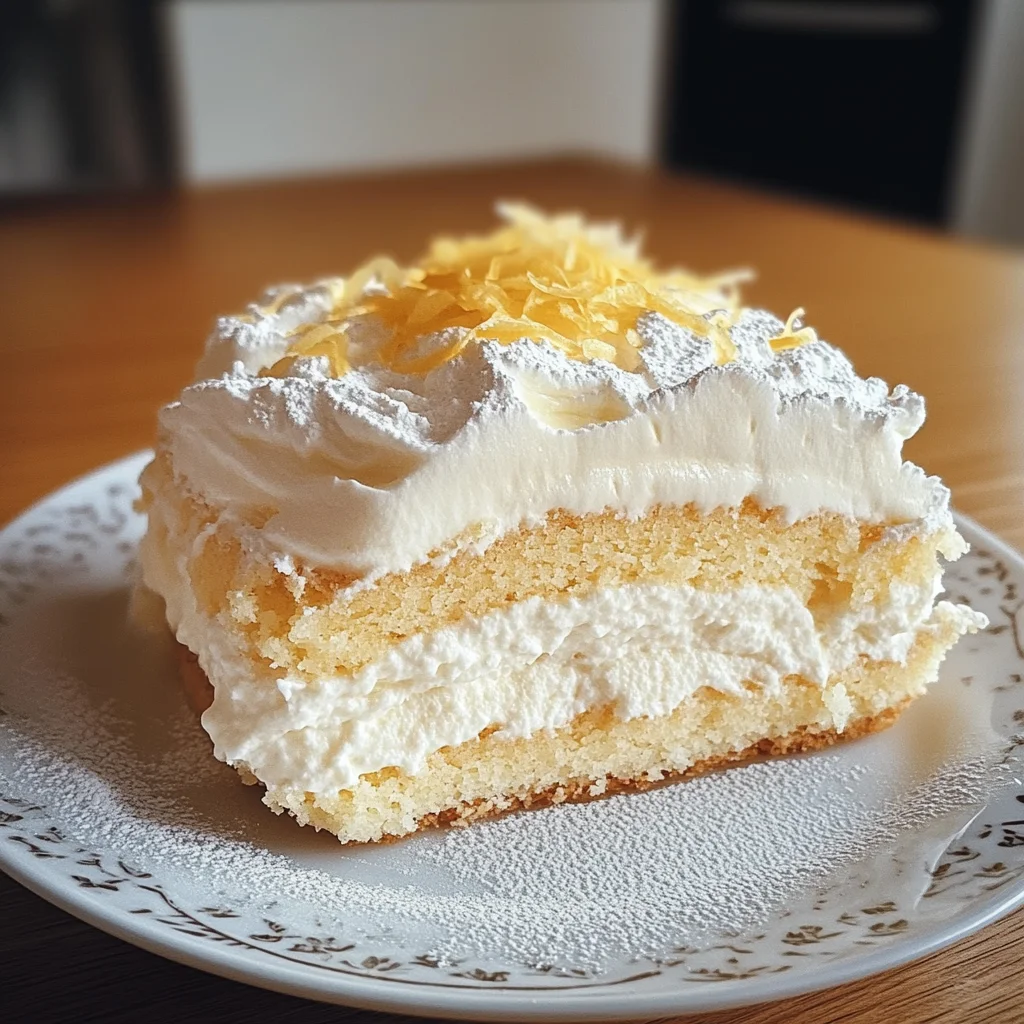 Quark-Schneekuchen