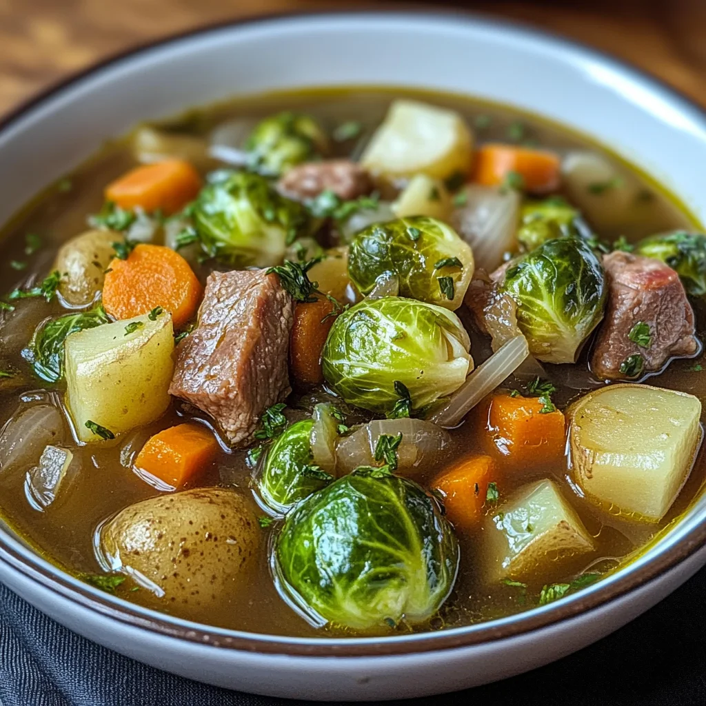 Rosenkohl-Eintopf
