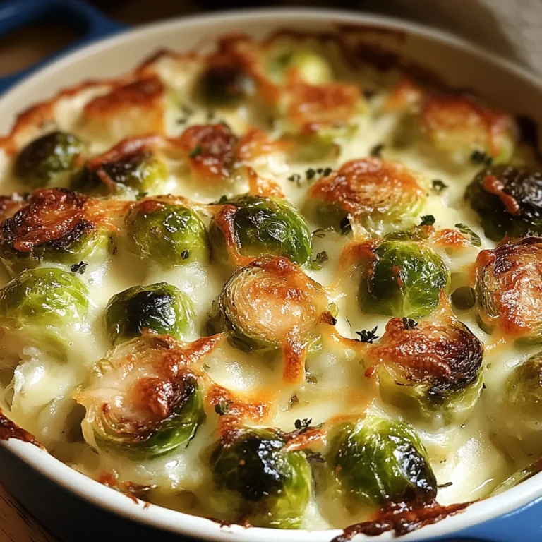 Rosenkohl-Gratin