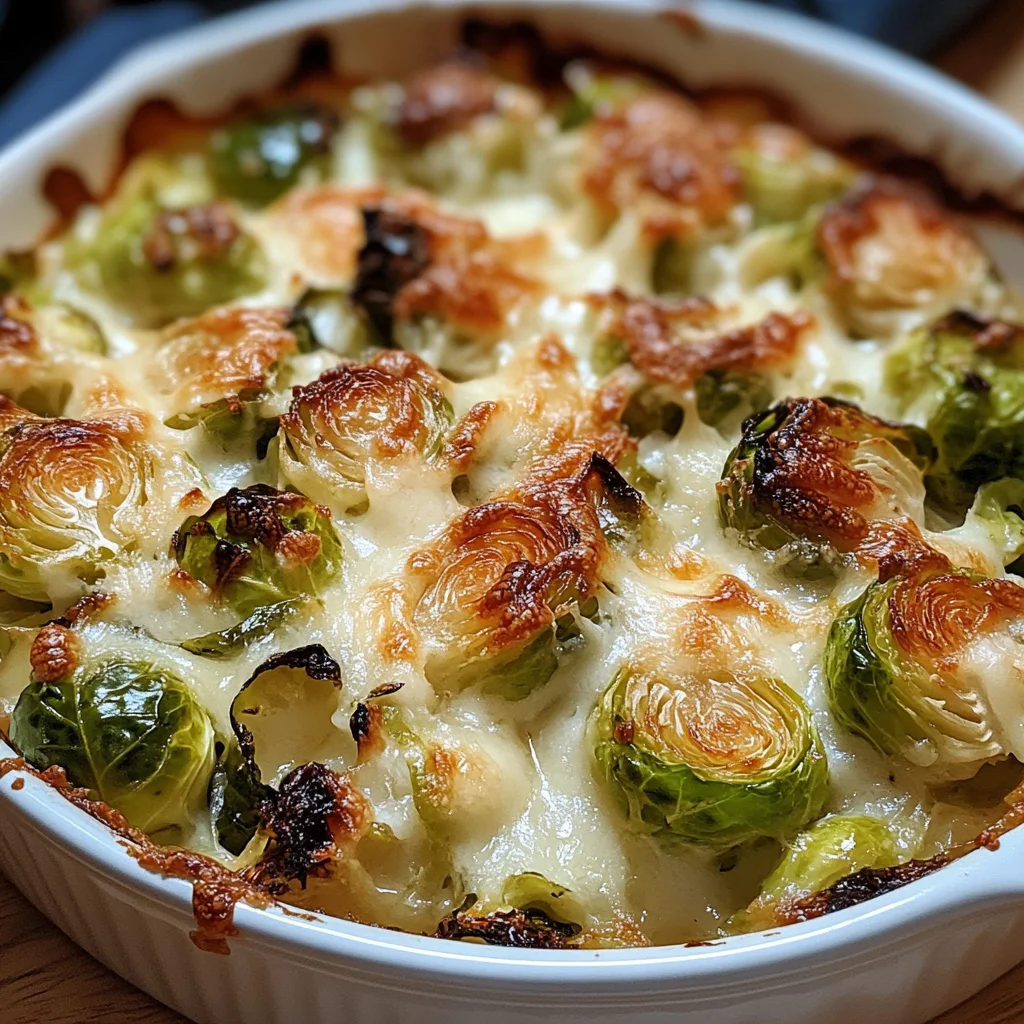 Rosenkohl-Gratin