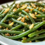 Sautierte Knoblauch-Grüne Bohnen