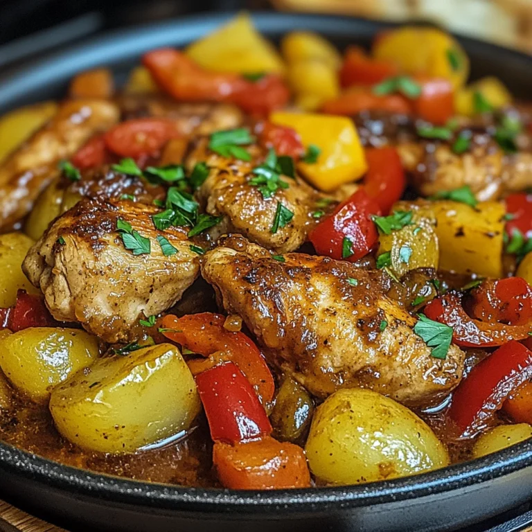 Schaschlik-Topf aus dem Ofen
