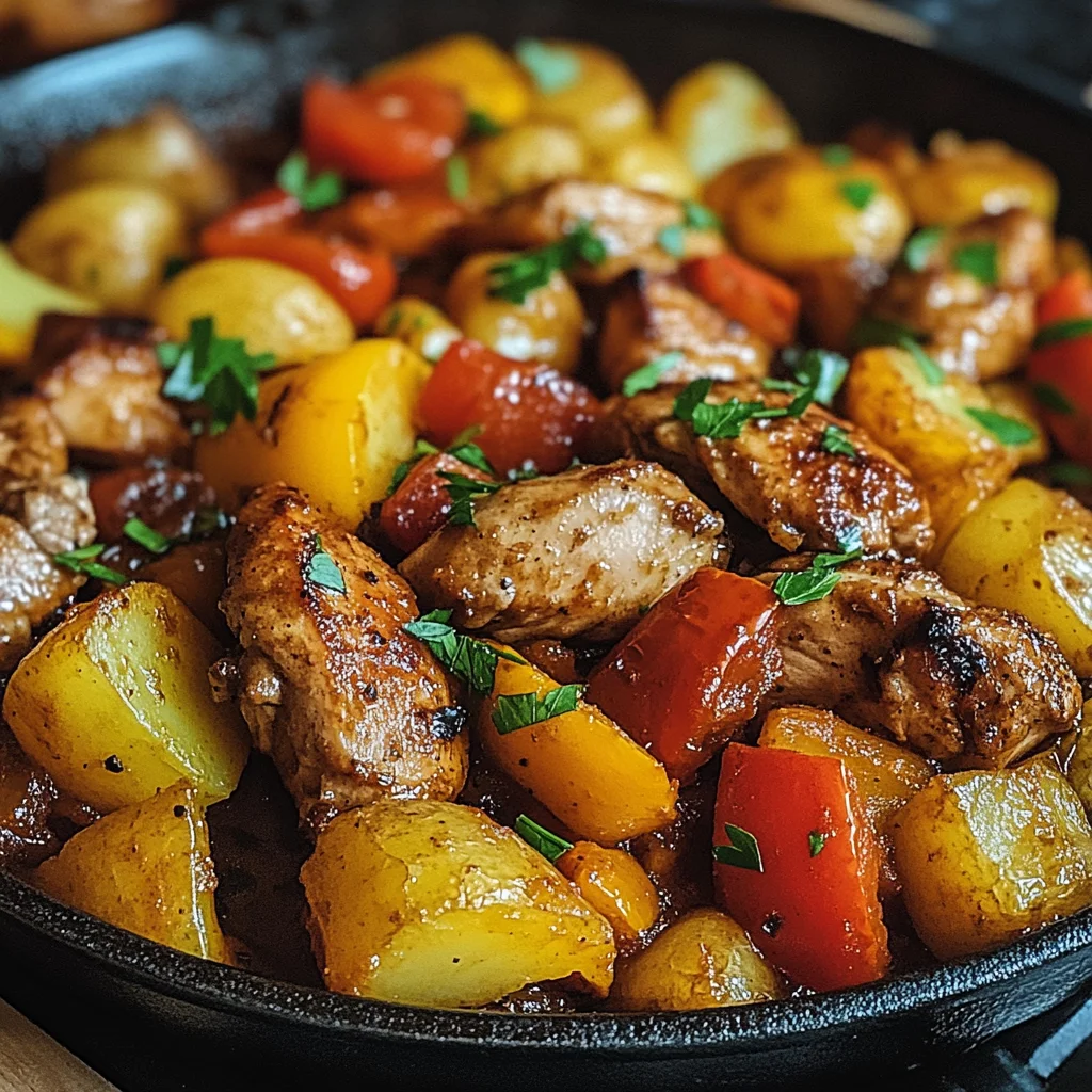 Schaschlik-Topf aus dem Ofen