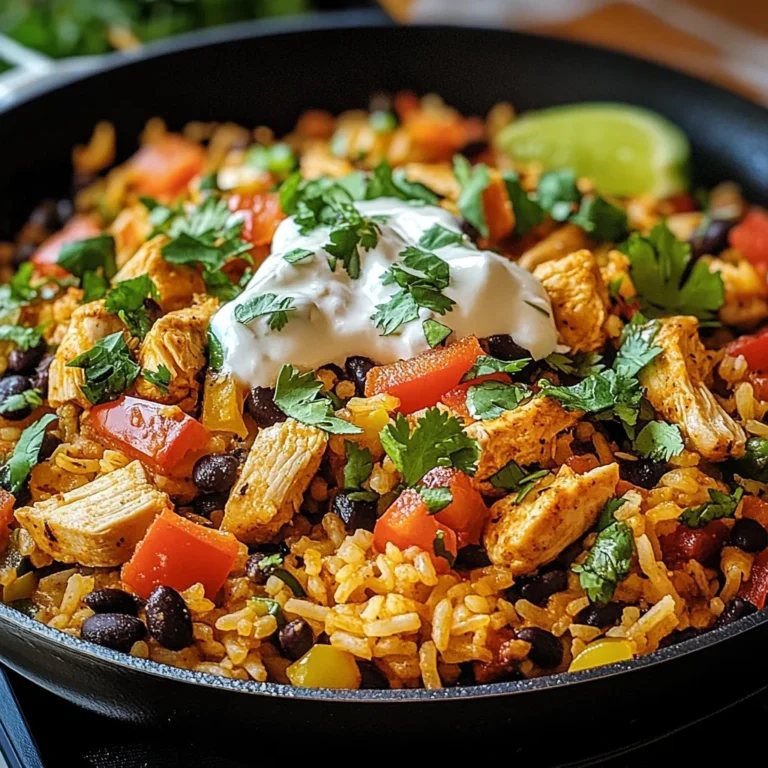 Taco-Pfanne mit Huhn und Reis