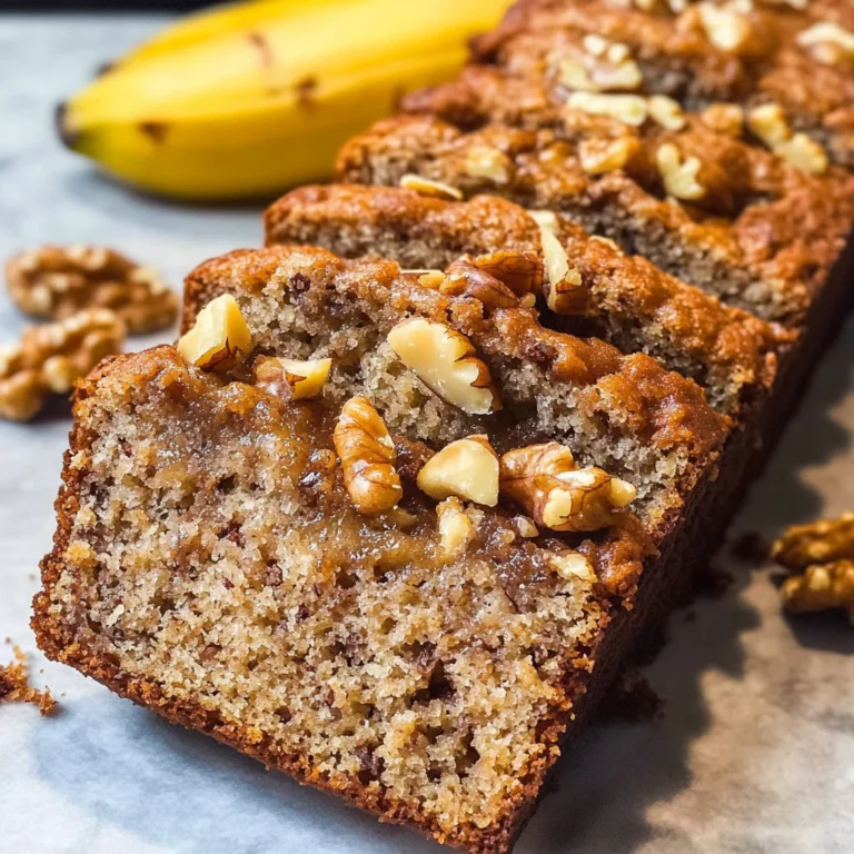 Bananenbrot mit Walnüssen