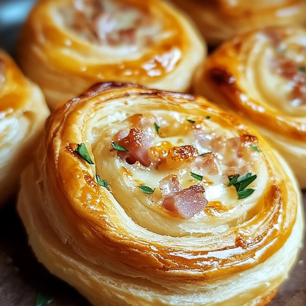 Blätterteigschnecken