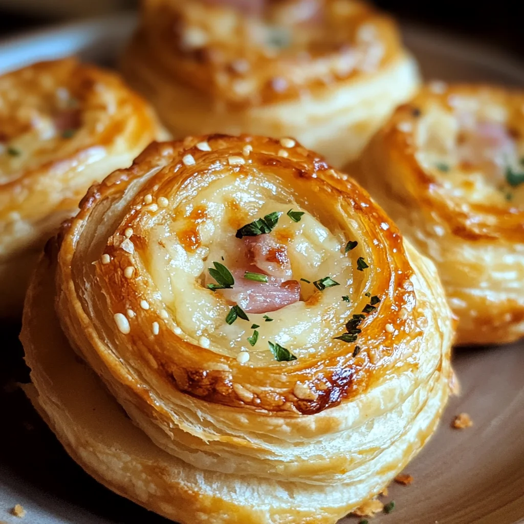 Blätterteigschnecken