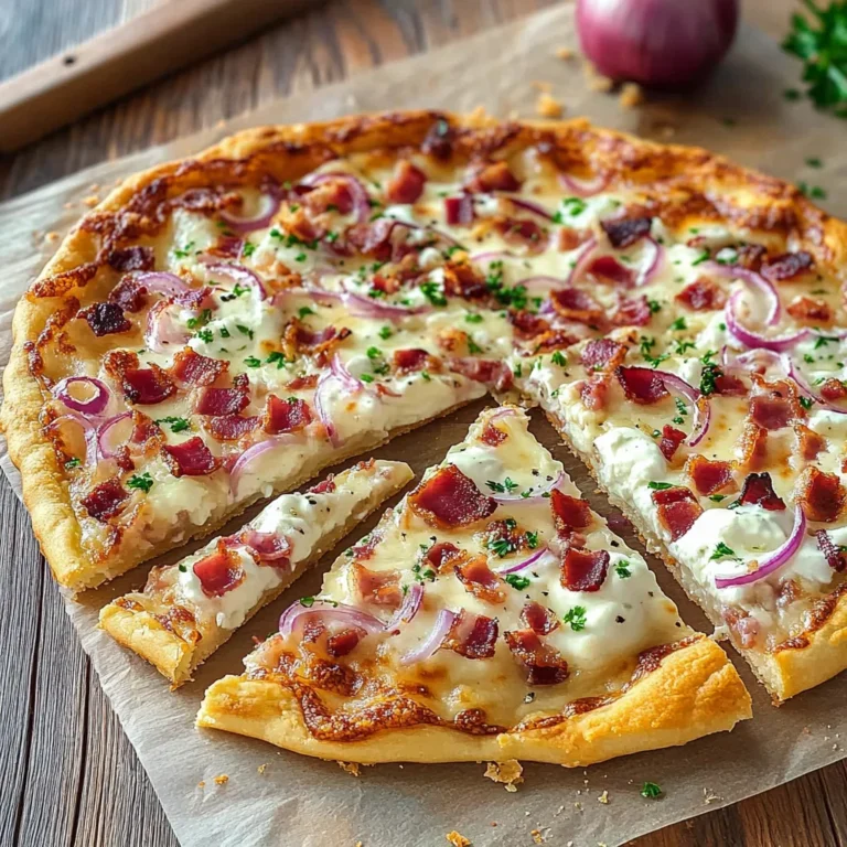 Flammkuchen Rezept - einfach & schnell