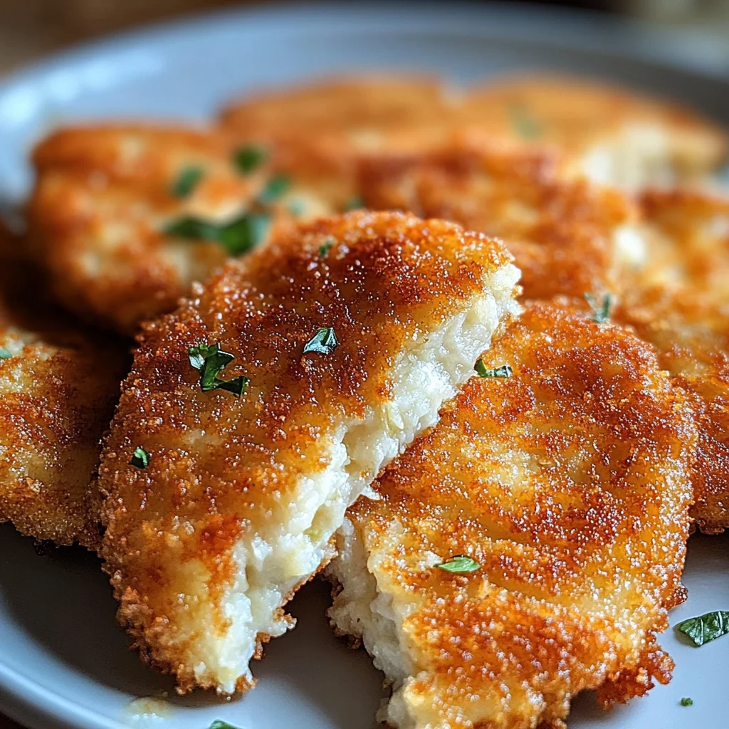 Knuspriges Kohlrabischnitzel