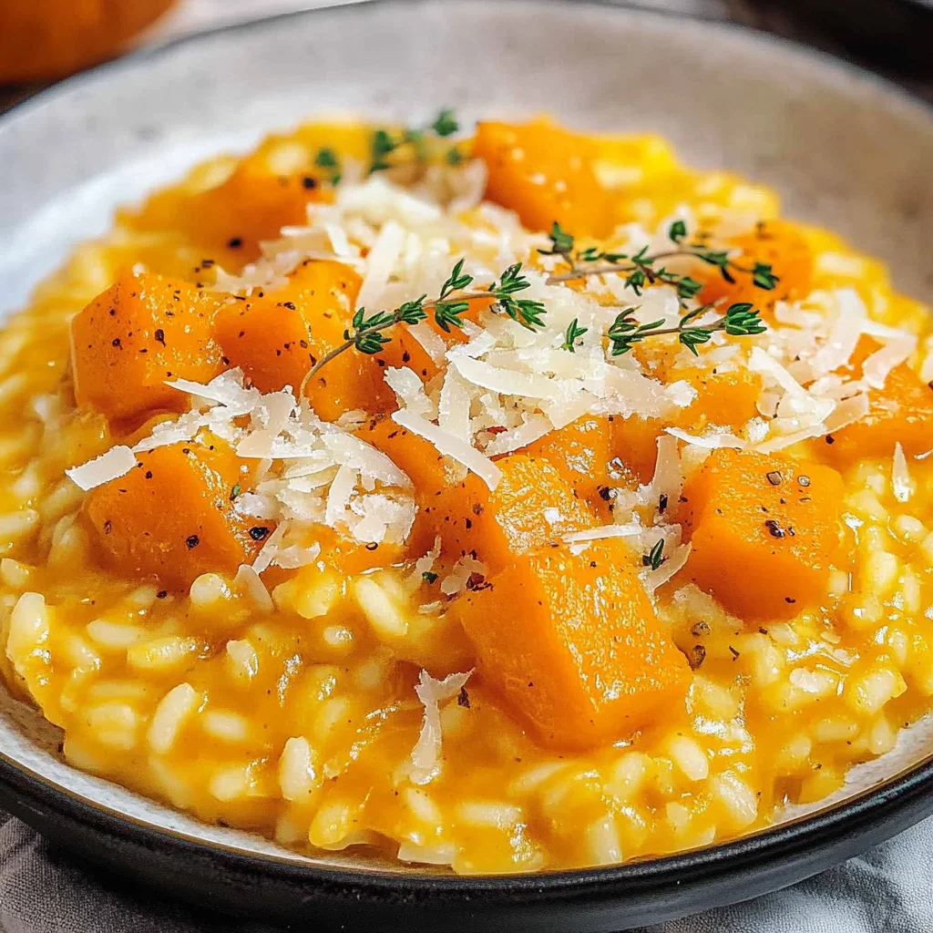 Kürbisrisotto