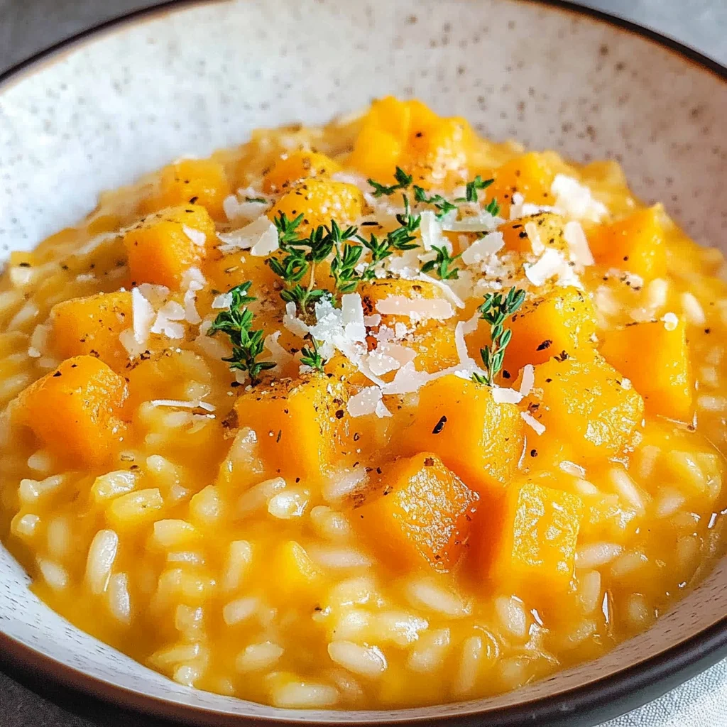 Kürbisrisotto