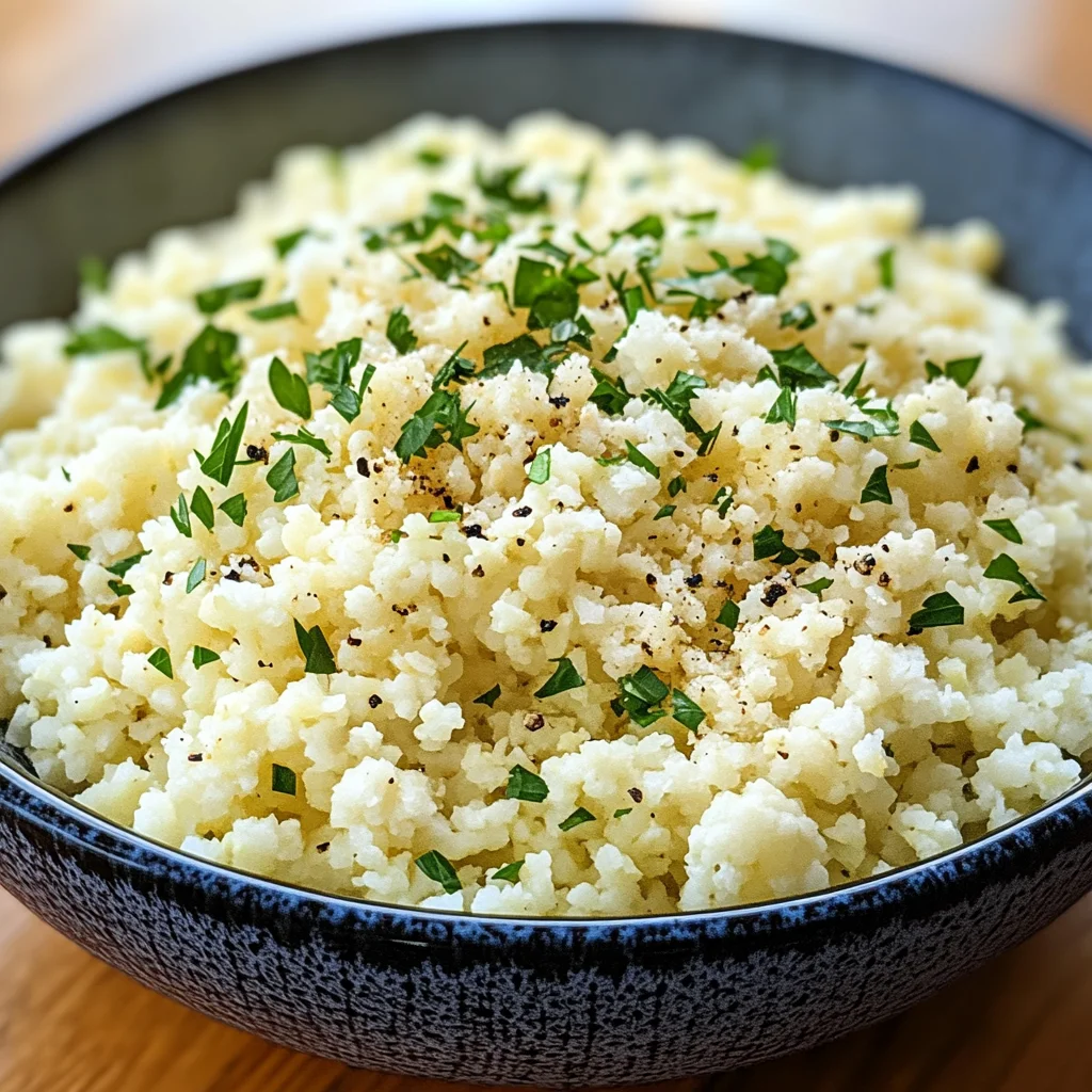 Low Carb Blumenkohlreis