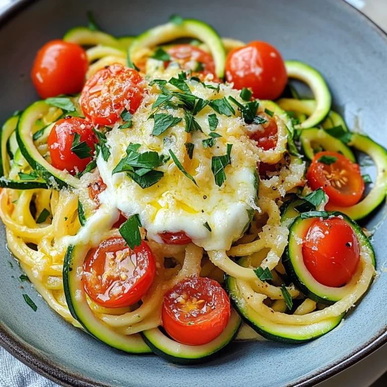 Low Carb Zucchini-Spaghetti
