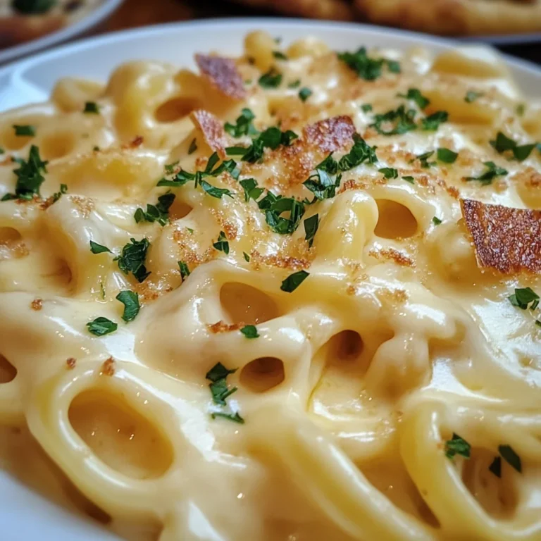 Nudeln in Käse-Sahne-Soße