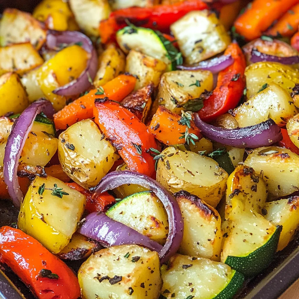 Ofengemüse mit Kartoffeln