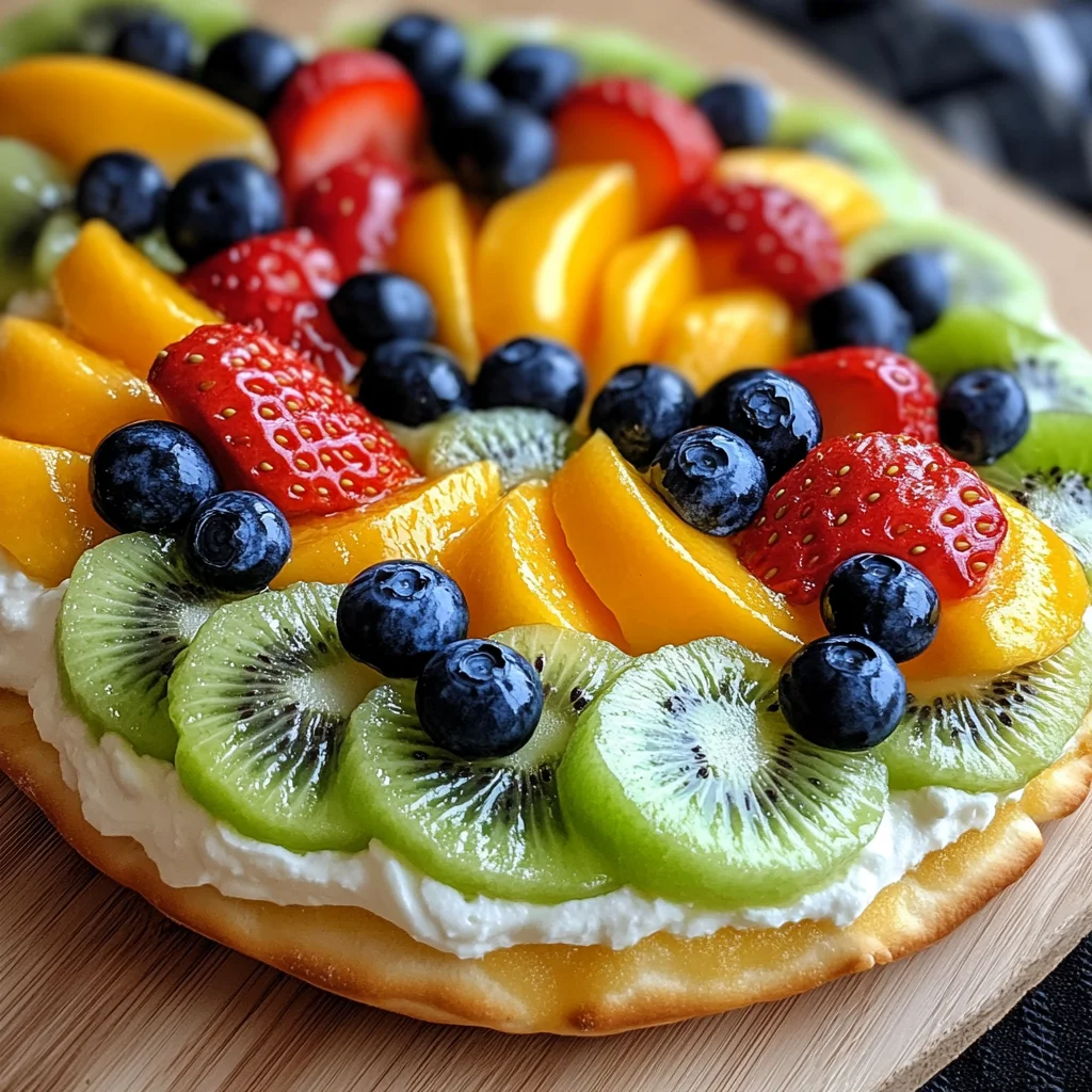 Oster-Ei-Fruchtpizzen