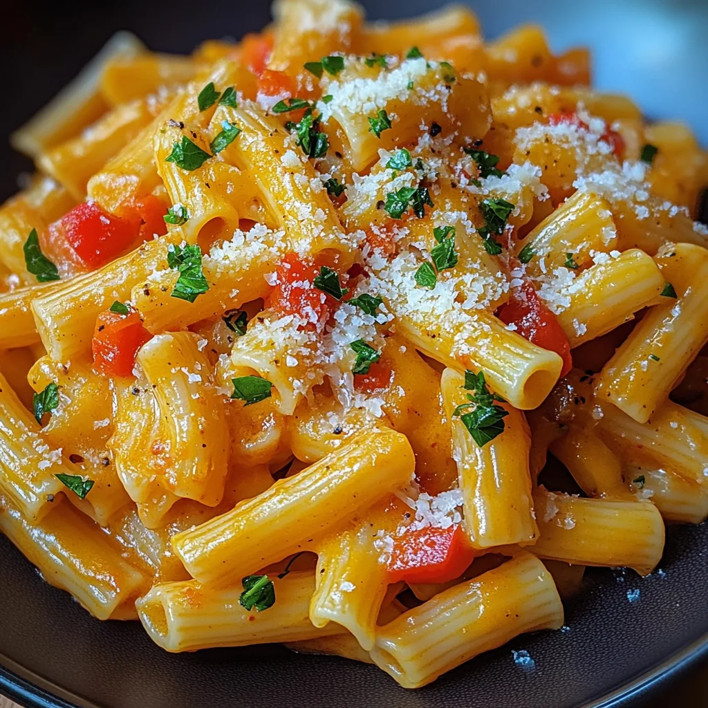 Paprika Pasta Rezept