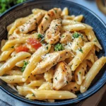 Pasta mit Hähnchen