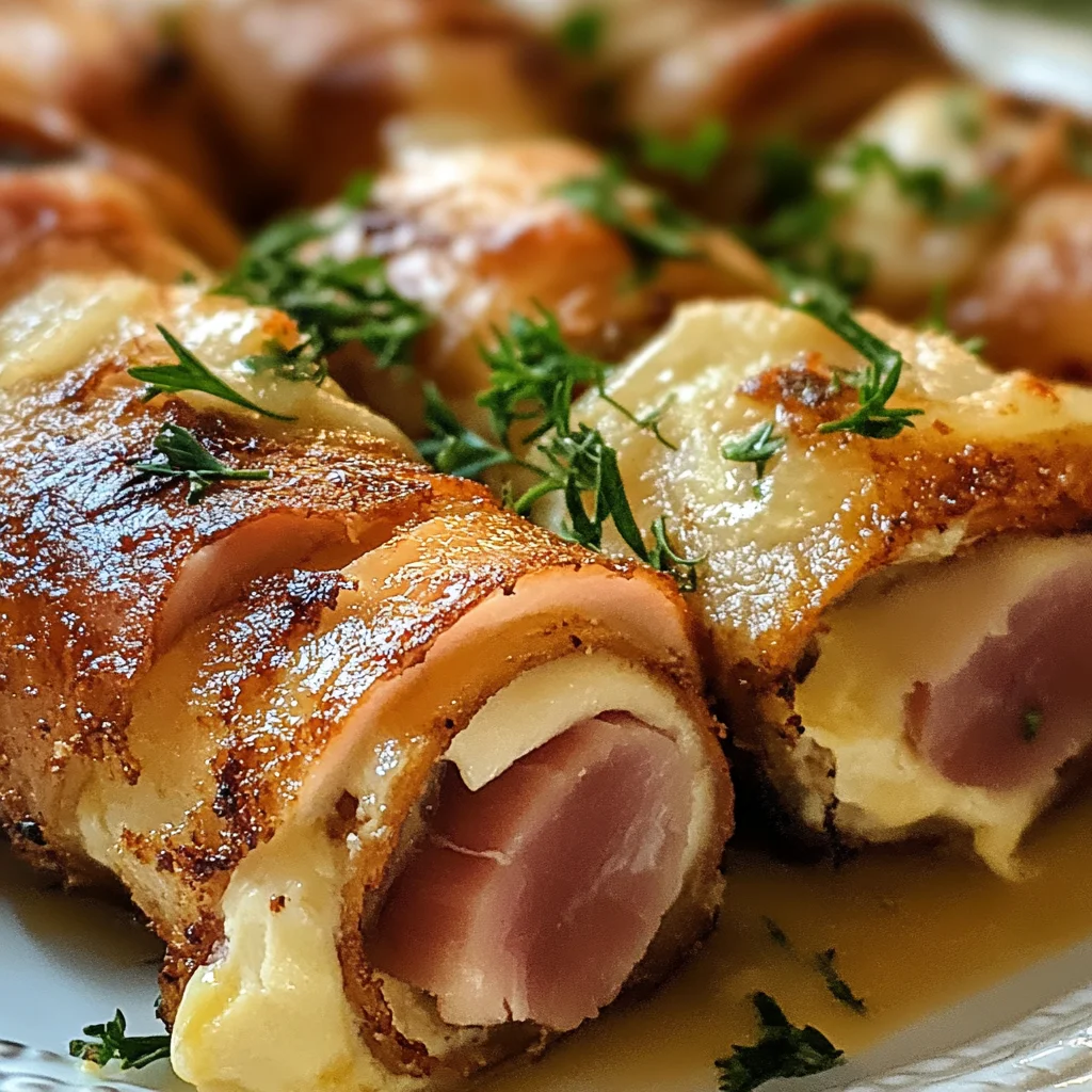 Puten-Schinken-Rouladen