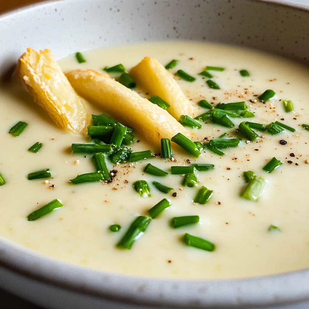 Spargelcremesuppe