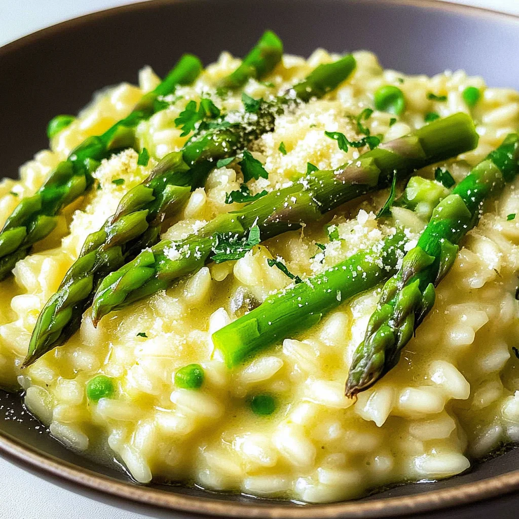 Spargelrisotto