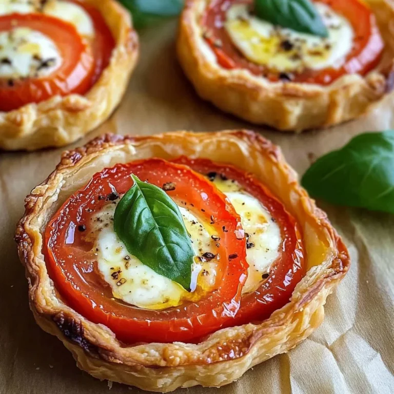 Tomaten-Mozzarella Tartelettes: Eine unglaubliche Oster-Leckerei