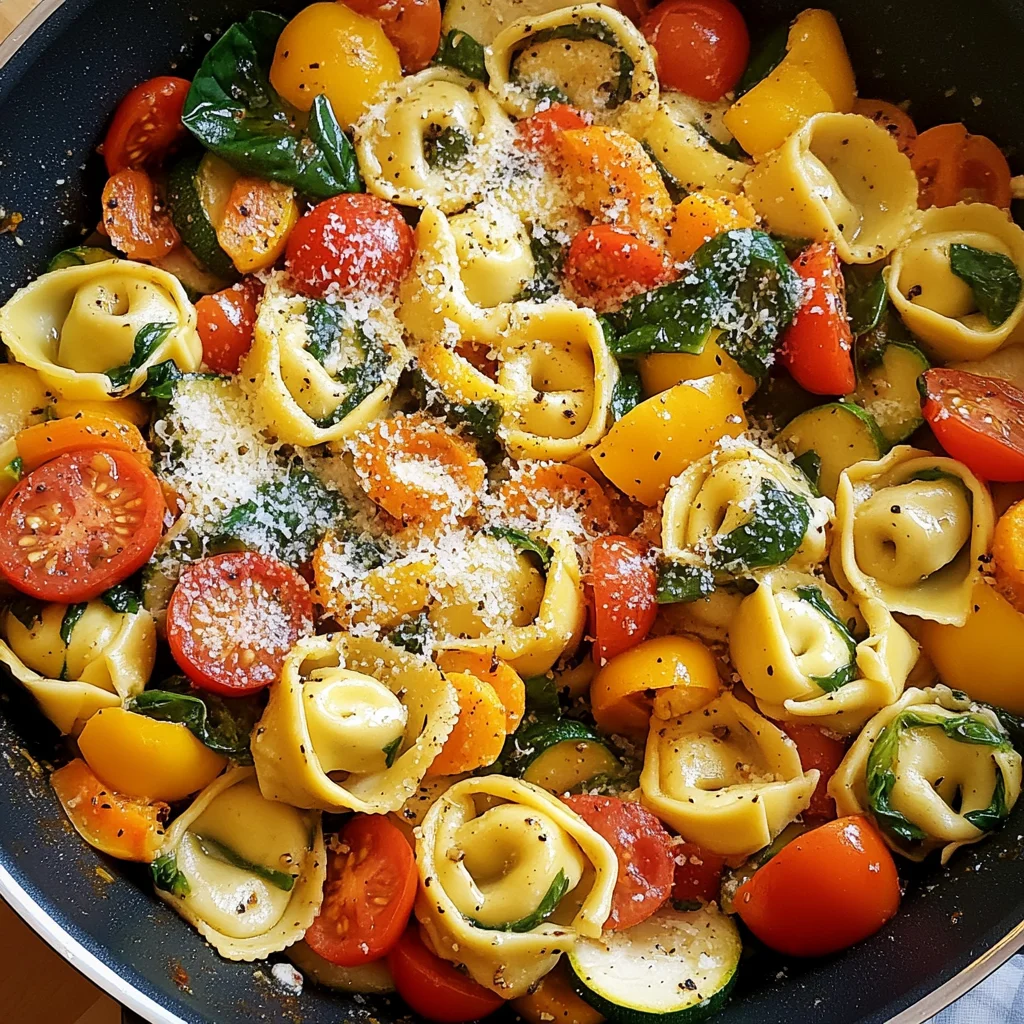 Tortellini-Gemüsepfanne
